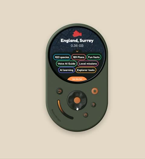 Nature Explorer interface shown in SixSol’s supplied demonstration video